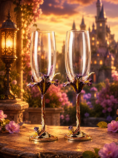 Rapunzel's Champagne Glass