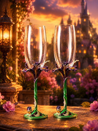 Rapunzel's Champagne Glass
