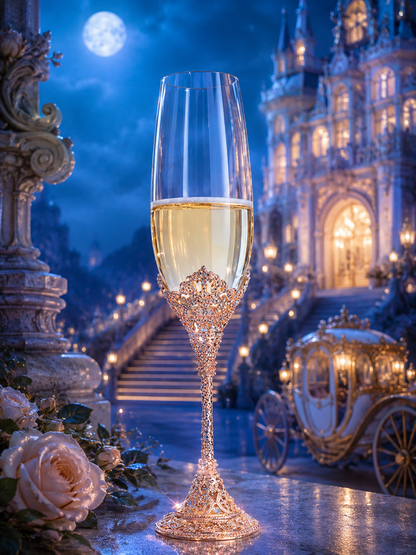 Cinderella's Champagne Glass