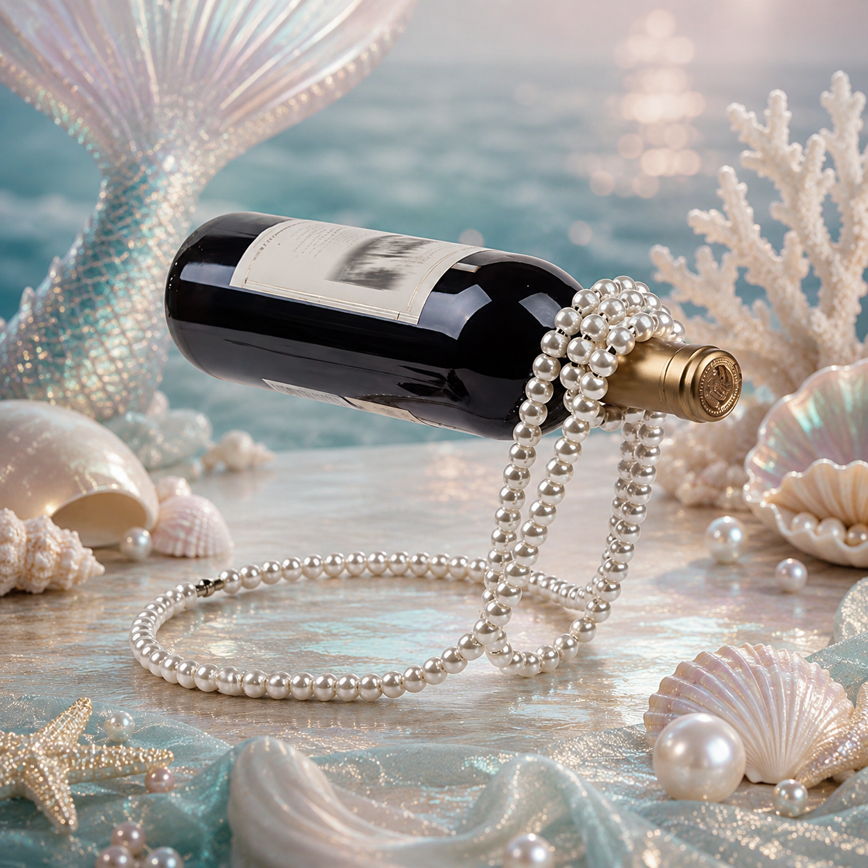 Pearl Wine Holder