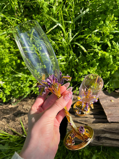 Rapunzel's Champagne Glass
