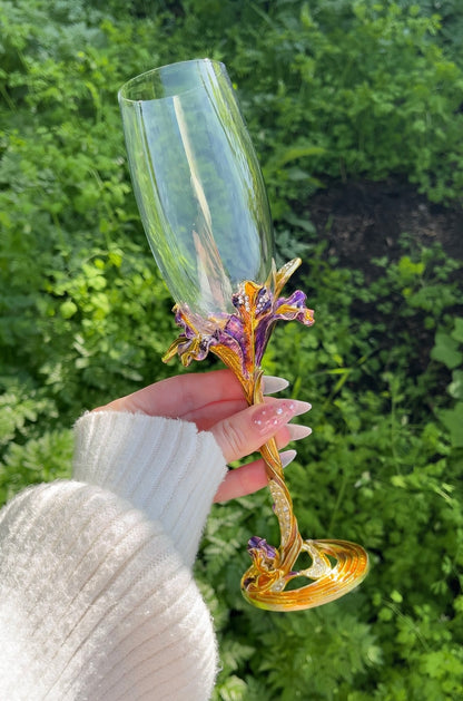 Rapunzel's Champagne Glass